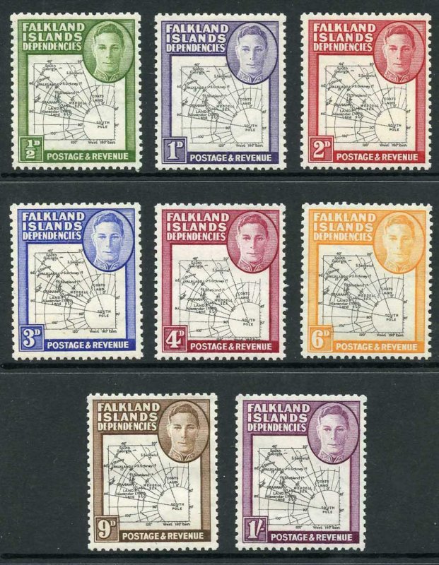 Falkland Is SGG1/G8 Thick Map Set of 8 U/M