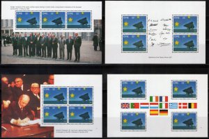 ZAYIX Ireland 876a-b MNH 4 Formats European Market Flags Government 092222SM76 