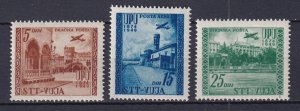 1952 - Yugoslavia Trieste (ZoneB) - Sc#C18-C20 - MNH**