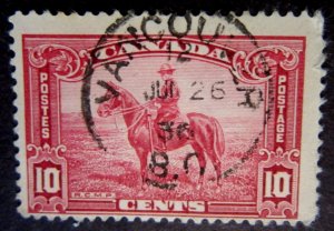 Canada #223 CDS Cancel Vancouver, BC {ebhs64}