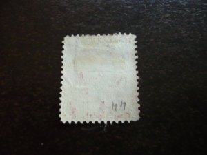 Stamps - St. Vincent - Scott# 1 - Used Part Set of 1 Stamp