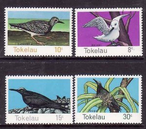 Tokelau-Sc#57-60- id9-unused NH set-Birds-1977-