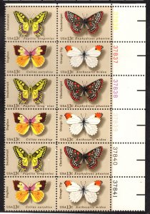 United States Scott #1712-15 Mint Plate Block NH OG, 12 beautiful stamps!