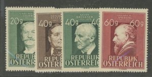 Austria #516-519 Unused Single (Complete Set)