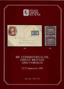 Auction Catalogue - British Commonwealth - Stanley Gibbon...