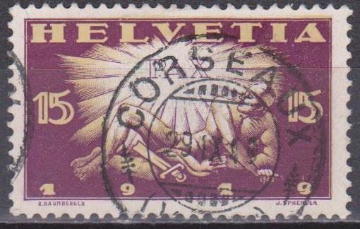 Switzerland #192 F-VF Used CV $2.75 (ST1311)  