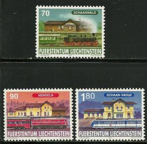 Liechtenstein #1104-6, Mint Never Hinge
