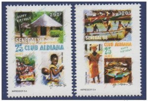 Senegal 1998 Club Aldiana Tourisme Tourism Mi. 1527 - 1528 2 val. RARE MNH-