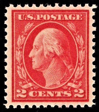 US 499 MNH VF  2 Cent Washington-Rose Type I, Perforated 11