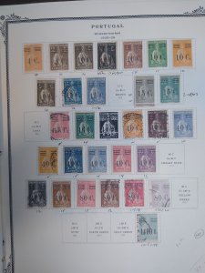 collection on pages Portugal 1928-40 NH: CV $367