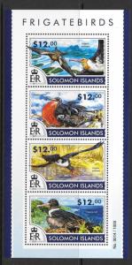 SOLOMON ISLANDS 2015 FRIGATEBIRDS (1) MNH