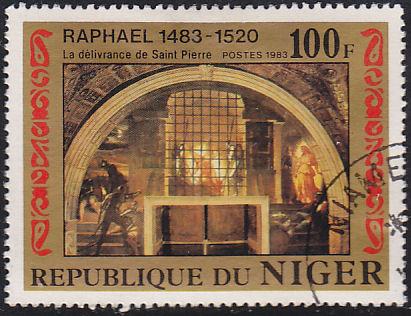 Niger 616 Raphael (1483-1520) Paintings 1983