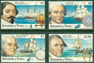 TONGA 1014-7 MNH CV $9.65 BIN $5.00