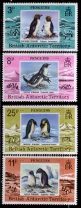 British Antartic Territory 1979 SC# 72-5 Penguins MNH E90