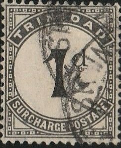 Trinidad & Tobago,  #J1 Used  From 1923-45