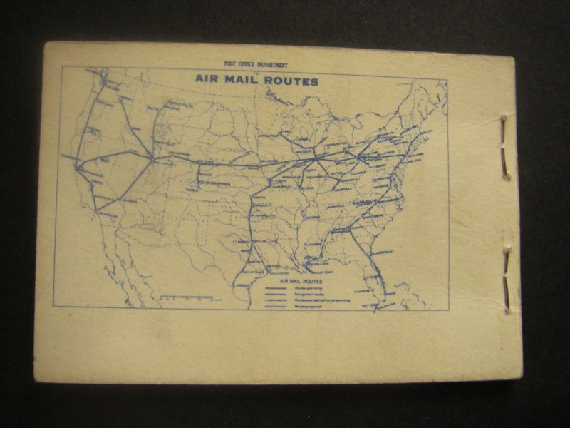 BKC1, Scott C10a, 10c Spirit of St. Louis, Complete Booklet, MNH Beauty