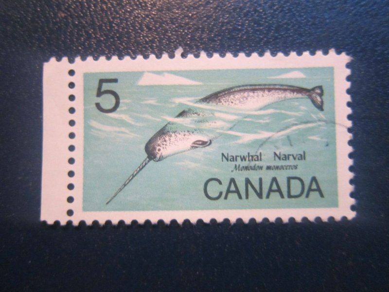 Canada #480 Wildlife Narwhal Fish Nice stamps {ca338}