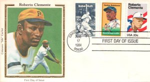 #2097 Roberto Clemente Combo Colorano FDC