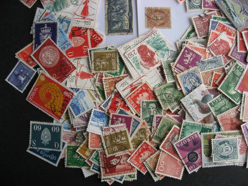 Hoard breakup mixture 600 NORWAY Duplicates & mixed condition