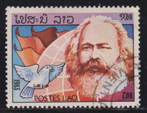 Laos 499 Karl Marx (1818-1883) 1983