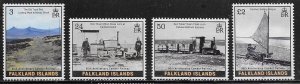 Falkland Islands Scott #'s 875 - 878 MNH