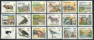 Zimbabwe Stamp 836-853  - Definitive set of 2000