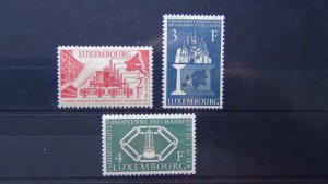 Luxembourg 1956 European Coal and Steel Community set MNH Cat £100+
