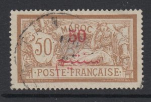 French Morocco, Scott 36 (Yvert 35), used