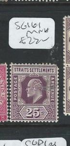 MALAYA STRAITS SETTLEMENTS (PP0710B) 25C  KE  SG 161  MNH