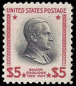 US - #834 - Unused - SCV-40.00