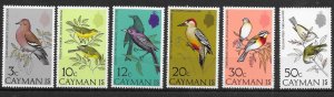 CAYMAN ISLANDS SG337/42 1974 BIRDS SET MNH