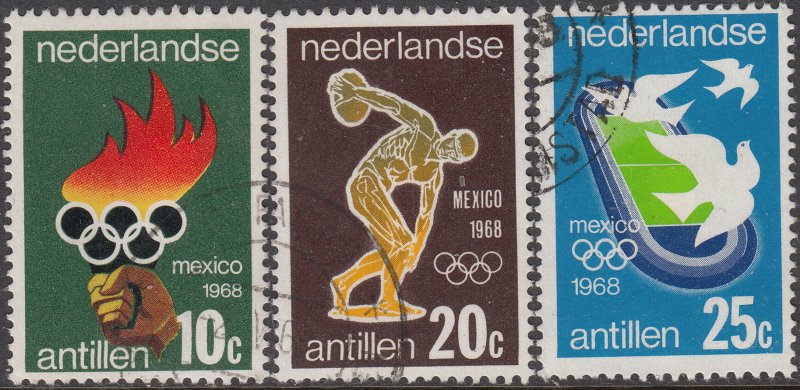 Netherlands Antilles #313-315   Used Set
