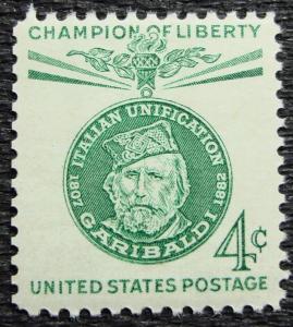 US #1168 MNH Single, Garibaldi, SCV $.25