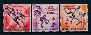 [61072] Guinea 1963 Red overprint Olympic games Boxing Basketball MNH