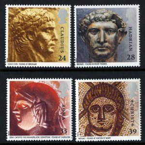 Great Britain 1993 Roman Artifacts MNH Scott #1502-1505