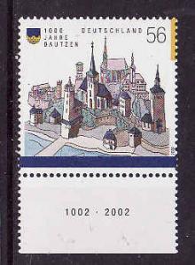 Germany-Sc#2146-unused NH set-Bautzen-2002-