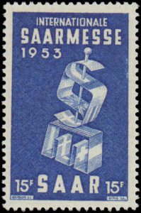 Saar #246, Complete Set, 1953, Never Hinged