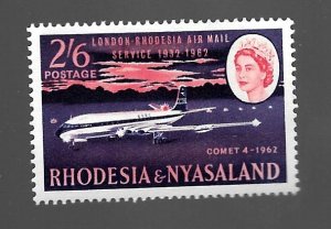 Rhodesia & Nyasaland 1962 - M - Scott #182 *