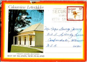 New Zealand, Air Letters, Seashells