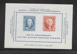 #948 MNH Souvenir Sheet