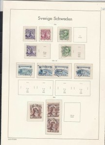 sweden 1941-44 stamps page ref 18052