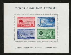 TURKEY  SC # 1054a   MNH