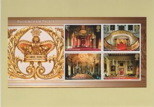 Great Britain 2014 PHQ Card Sc 3285 1st Rooms in Buckingham Palace