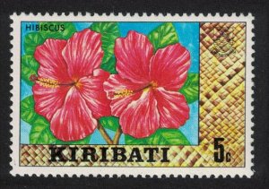 Kiribati Hibiscus Flower 5c 1980 MNH SG#123