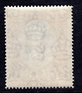 TONGA +  1942-49 +  SG 80 +  1/- value   +       Lightly Hinged + cv £5.50