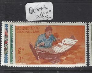 LAOS  (P2612B)  SC  34-6    MNH