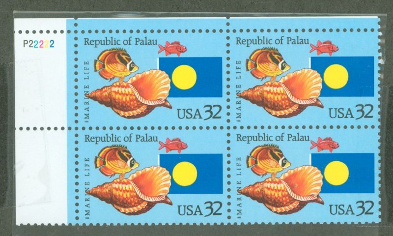 United States #2999  Plate Block