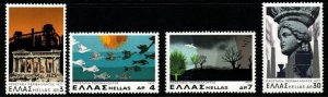 GREECE SG1389/92 1977 ENVIRONMENTAL PROTECTION MNH