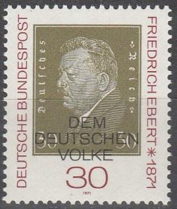 Germany #1053  MNH F-VF   (SU3871)