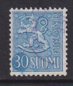 Finland    #323  used  1956  Arms 30m